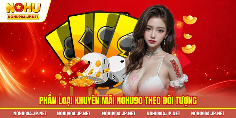 Phân loại khuyến mãi Nohu90 theo đối tượng